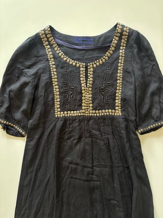 Vestido negro Pepe Jeans London adornado