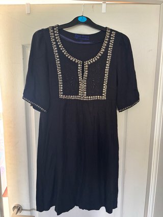 Vestido negro Pepe Jeans London adornado