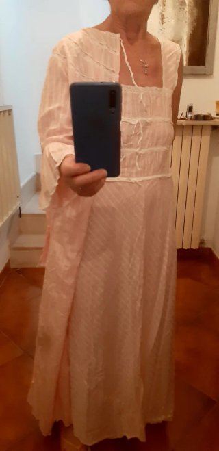 Completo notte antico pizzo e fiocchi