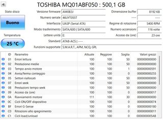 Set 3 HDD 2.5 Toshiba 500GB