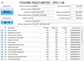 Set 3 HDD 2.5 Toshiba 500GB