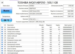 Set 3 HDD 2.5 Toshiba 500GB
