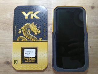 Pantalla iPhone 14 Pro Max Negra.