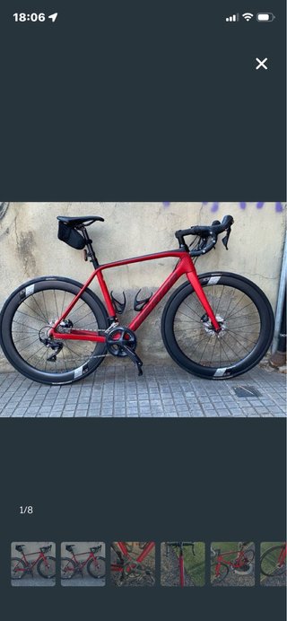 Bicicleta Merida scultura 5000 talla S/M