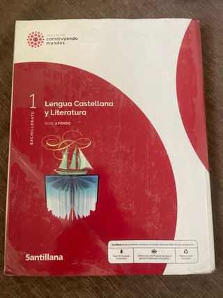 Lengua castellana y literatura 1 Bach Santillana