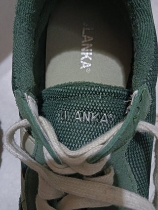 Zapatillas deportivas Ulanka verde y amarillo