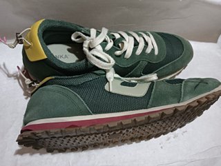Zapatillas deportivas Ulanka verde y amarillo