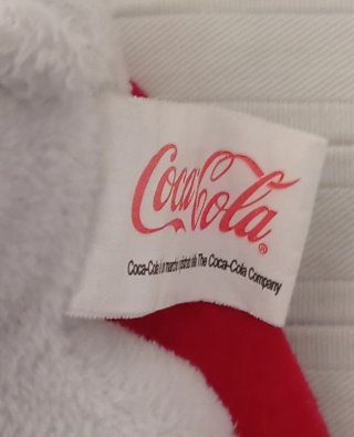 Peluche Orso Polare Coca-Cola Snowboard