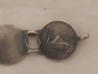 Pulsera Plata Egipcia Vintage