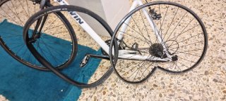 Bicicleta BTWIN Carretera Blanca