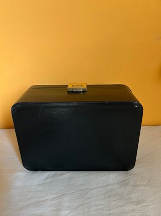 Organizador de relojes Vintage Negro con Llave