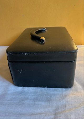 Organizador de relojes Vintage Negro con Llave