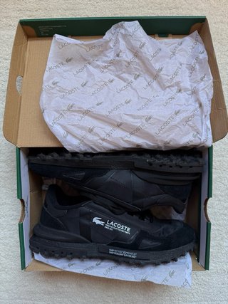 Zapatillas Lacoste Elite Active Negras