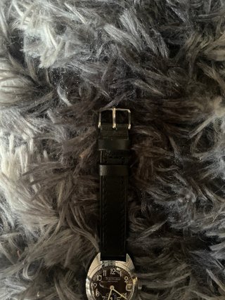 Reloj Vintage Correa Negra