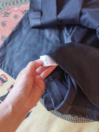 Falda pantalón negra mujer