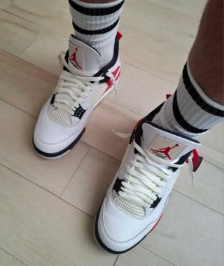 Nike Air Jordan 4 Red Cement 45.5 OG with box