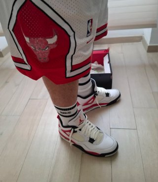 Nike Air Jordan 4 Red Cement 45.5 OG with box