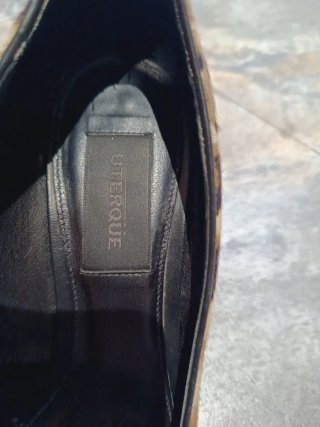 Zapatos de salón Uterqüe estampado animal