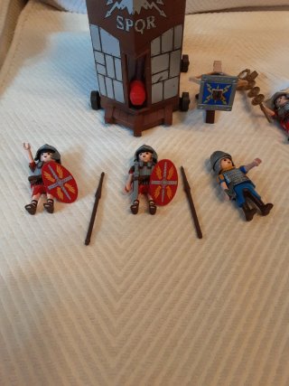 Torre Romana Playmobil y soldados romanos