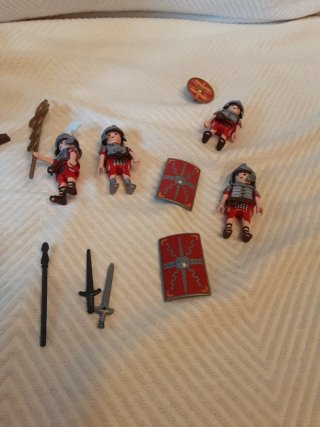 Torre Romana Playmobil y soldados romanos