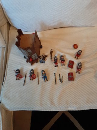 Torre Romana Playmobil y soldados romanos