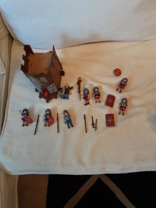 Torre Romana Playmobil y soldados romanos