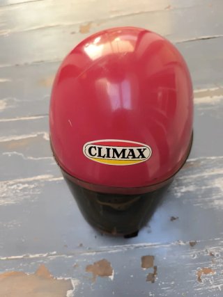 Casco Clímax Vintage Rojo
