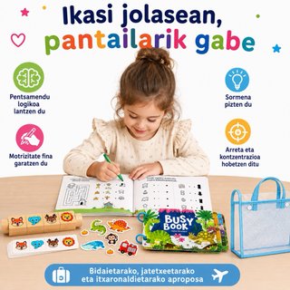 Pack Educativo Infantil en Euskera NUEVO