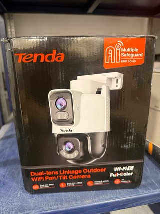 Cámara Vigilancia Tenda CH9 WiFi 2K+2K Exterior