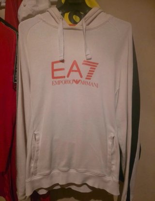 Sudadera EA7 Emporio Armani Blanca