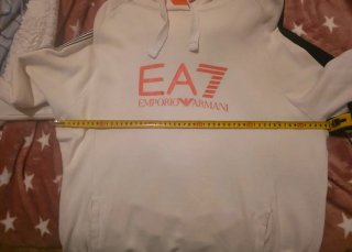 Sudadera EA7 Emporio Armani Blanca