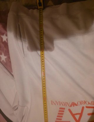 Sudadera EA7 Emporio Armani Blanca
