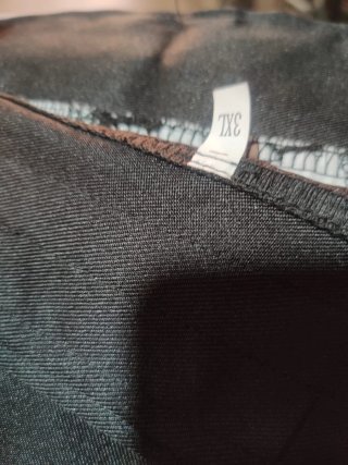 Falda Kilt Negra Plisada