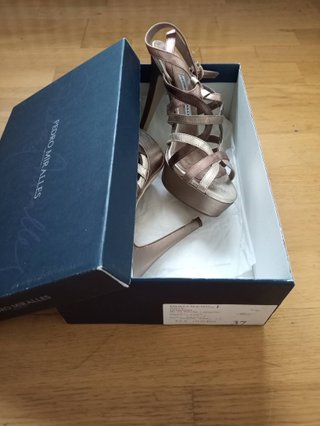 Sandalias Pedro Miralles Oro y Plata