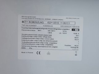 Frigorífico Combi Bosch 2mts Inox A++ - Nuevo