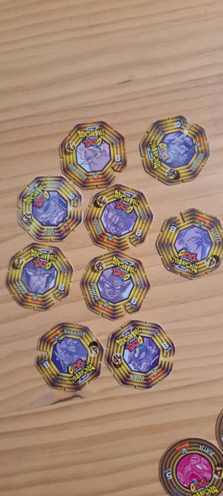 Lote Tazos Dragon Ball Matutano Años 90