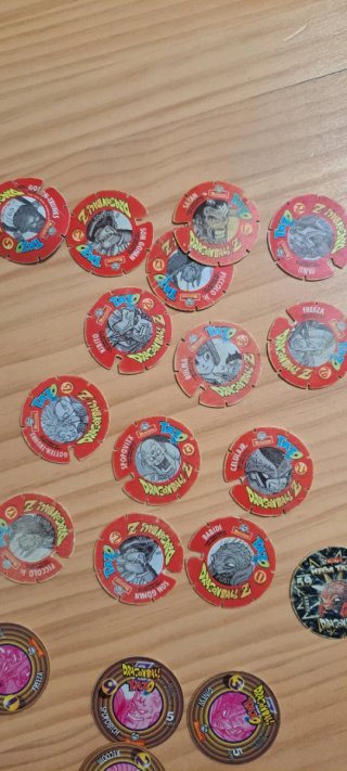 Lote Tazos Dragon Ball Matutano Años 90