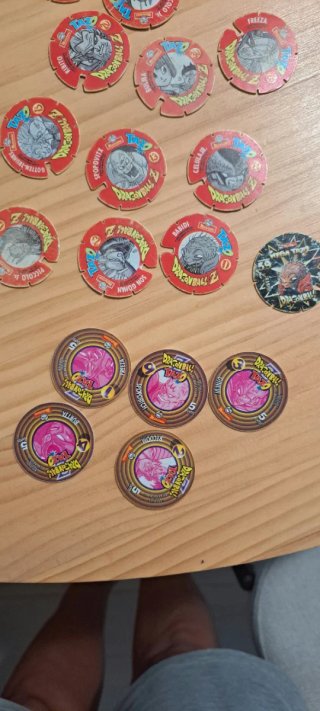 Lote Tazos Dragon Ball Matutano Años 90