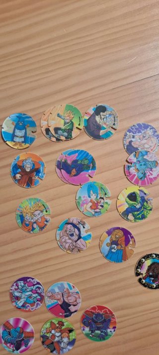 Lote Tazos Dragon Ball Matutano Años 90
