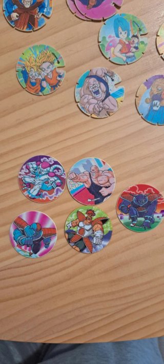 Lote Tazos Dragon Ball Matutano Años 90