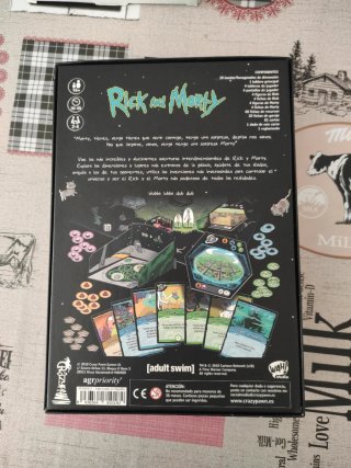 Juego de mesa Rick y Morty