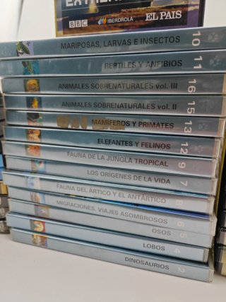 Colección de 43 documentales variados en DVD
