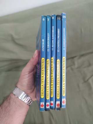 5 Libros elige tu propia aventura en catalán