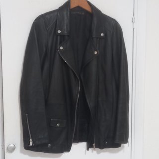 Cazadora Biker Zara 100% Piel, Talla M
