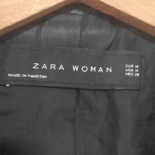 Cazadora Biker Zara 100% Piel, Talla M