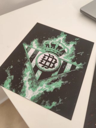 Lienzos 3D equipos fútbol y soporte personalizado