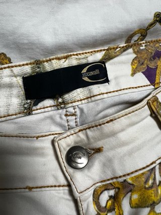 Pantaloni Roberto Cavalli Stampa Reale Vintage M