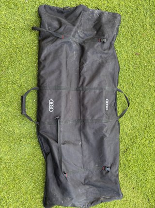 Portaesquís Audi Q5 Originales - barras + Funda
