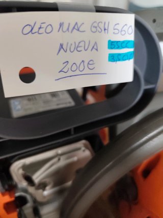 Motosierra Oleo-Mac Naranja/Gris