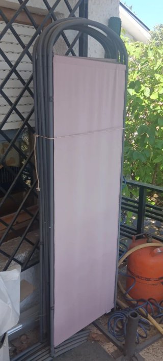 Biombo separador plegable